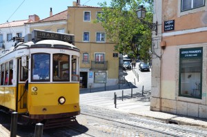 Straßenbahn Nr.28 in Lissabon