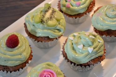 Lowcarb Matcha Cupcakes