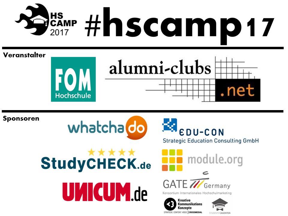 Sponsoren Hochschulbarcamp 2017